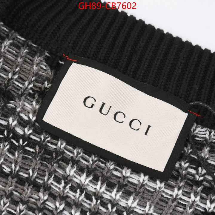 Clothing-Gucci online shop ID: CB7602 $: 89USD