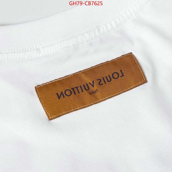 Clothing-LV top brands like ID: CB7625 $: 79USD