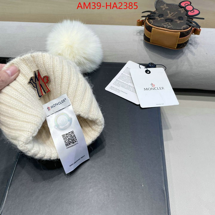 Cap(Hat)-Moncler high quality aaaaa replica ID: HA2385 $: 39USD