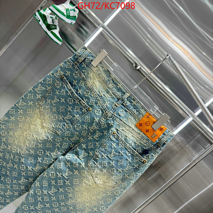 Clothing-LV designer 1:1 replica ID: KC7098 $: 72USD