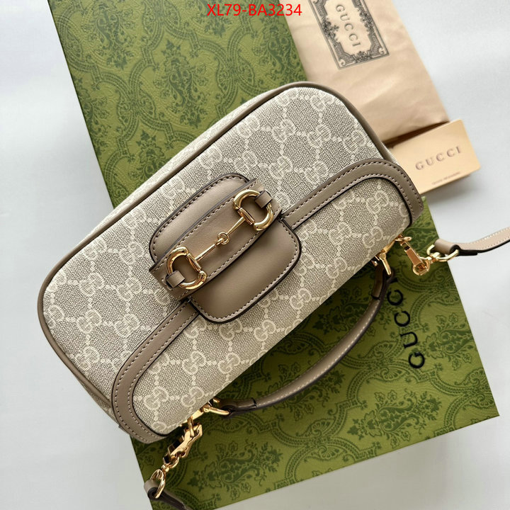 Gucci Bags(4A)-Horsebit- 2024 perfect replica designer ID: BA3234 $: 79USD,