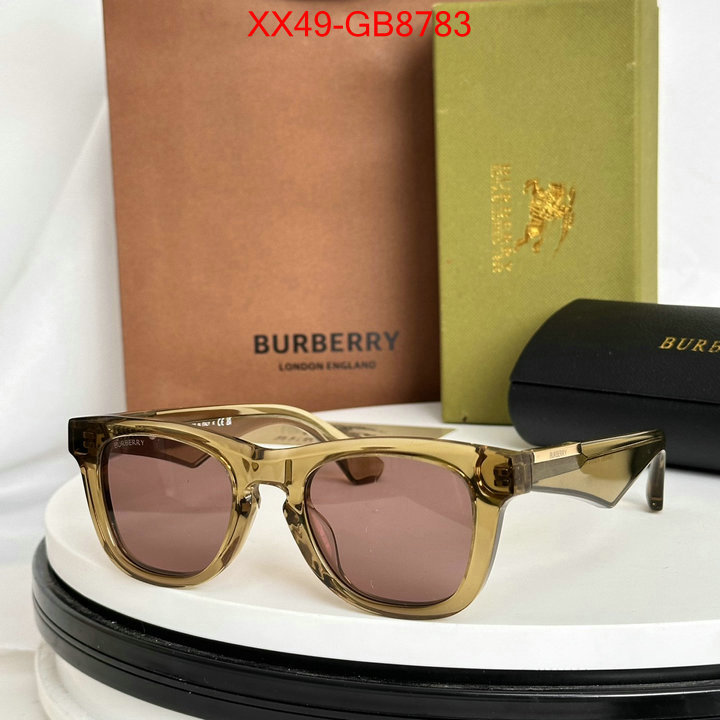 Glasses-Burberry best site for replica ID: GB8783 $: 49USD