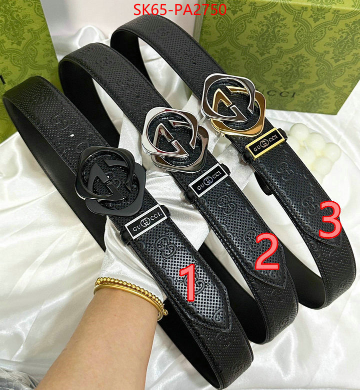 Belts-Gucci how to buy replcia ID: PA2750 $: 65USD