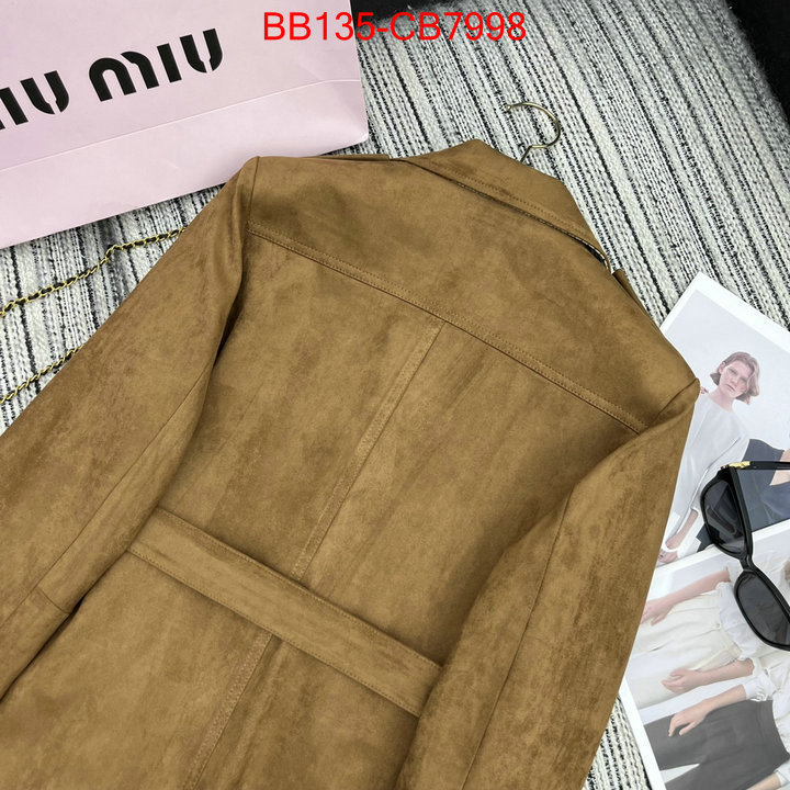 Clothing-MIU MIU buying replica ID: CB7998 $: 135USD