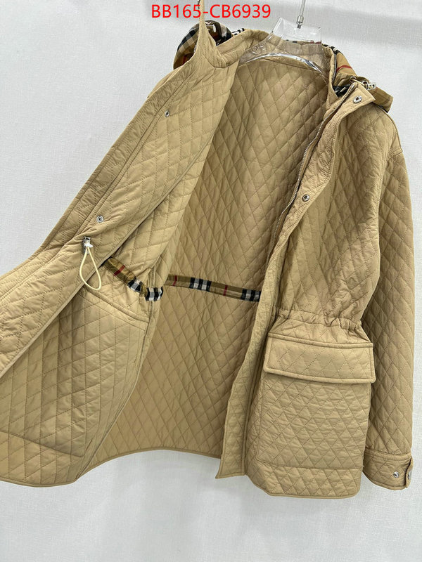 Clothing-Burberry can you buy knockoff ID: CB6939 $: 165USD