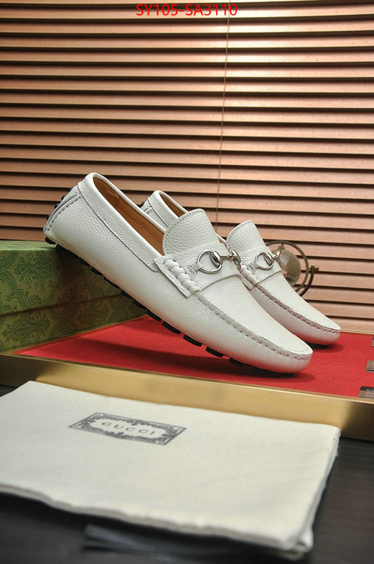 Men Shoes-Gucci top quality fake ID: SA3110 $: 105USD