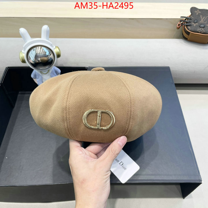 Cap (Hat)-Dior highest quality replica ID: HA2495 $: 35USD