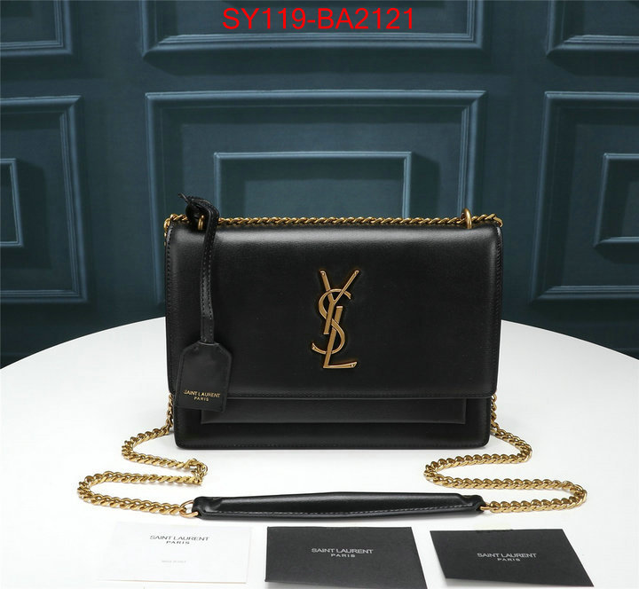 YSL Bags(4A)-Crossbody- 7 star replica ID: BA2121 $: 119USD,