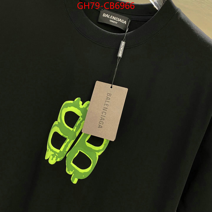 Clothing-Balenciaga what is a 1:1 replica ID: CB6966 $: 79USD