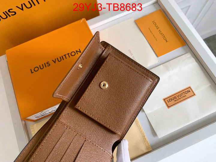 LV Bags(4A)-Wallet top ID: TB8683 $: 29USD,