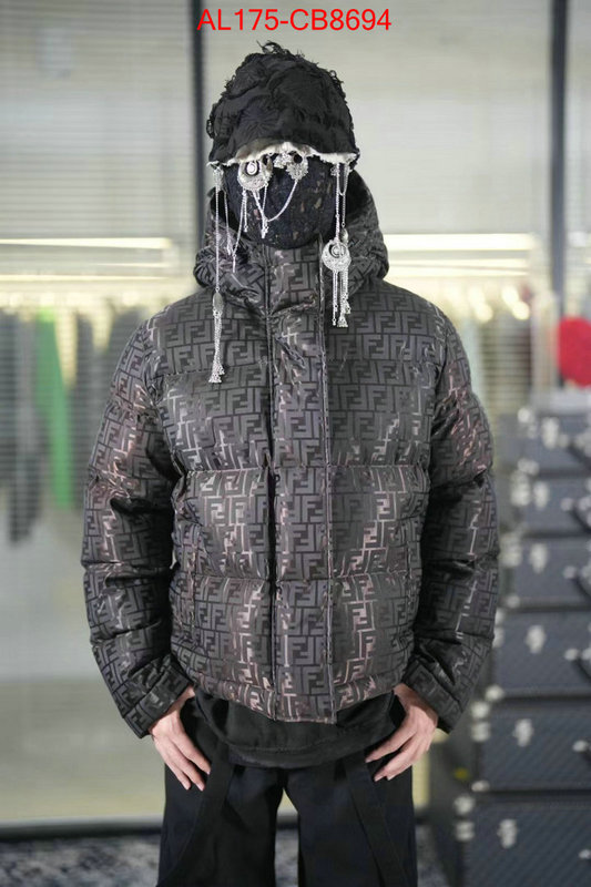 Down jacket Men-Fendi buying replica ID: CB8694 $: 175USD