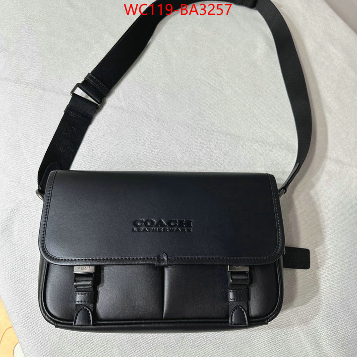 Coach Bags(4A)-Crossbody- best wholesale replica ID: BA3257 $: 119USD,