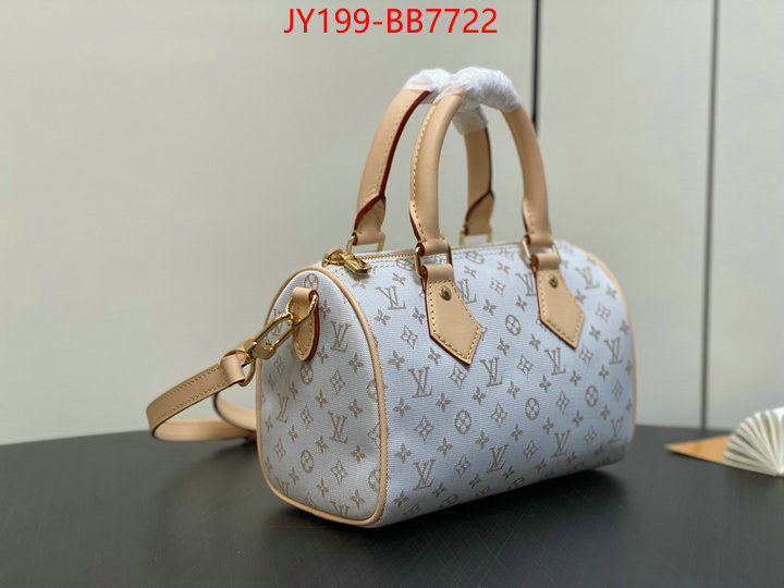 LV Bags(TOP)-Speedy- how to buy replcia ID: BB7722 $: 199USD,