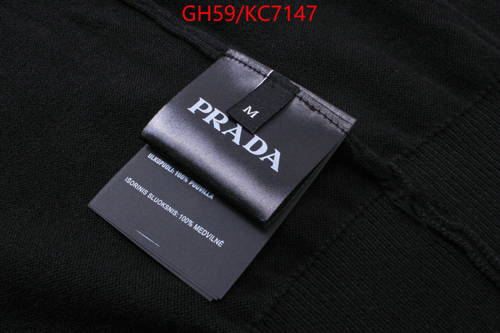 Clothing-Prada fake ID: KC7147 $: 59USD