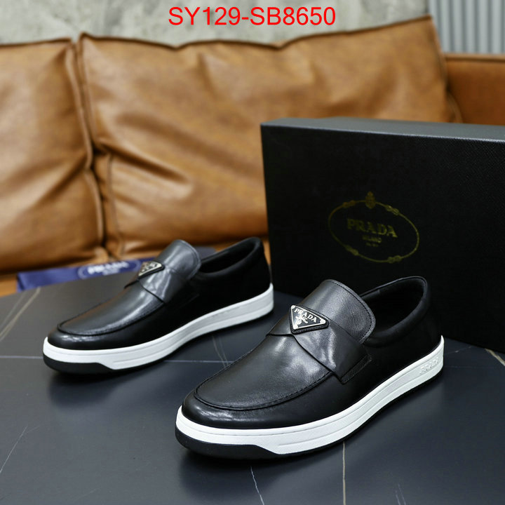 Men shoes-Prada 1:1 replica ID: SB8650 $: 129USD