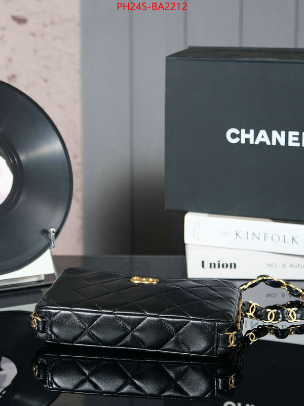 Chanel Bags(TOP)-Handbag- top perfect fake ID: BA2212 $: 245USD,