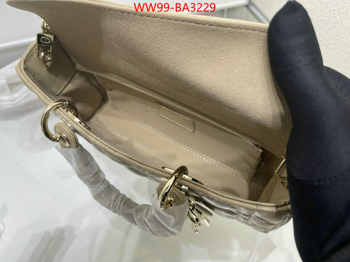 Dior Bags(4A)-Lady- buying replica ID: BA3229 $: 99USD,