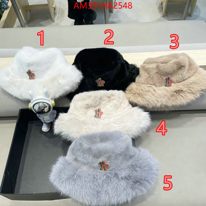 Cap(Hat)-Moncler 2024 luxury replicas ID: HA2548 $: 39USD