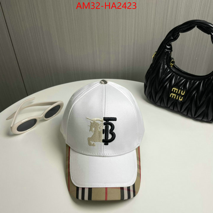 Cap(Hat)-Burberry luxury fake ID: HA2423 $: 32USD