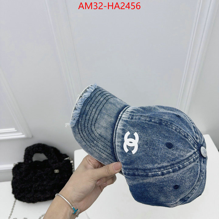 Cap (Hat)-Chanel fashion replica ID: HA2456 $: 32USD