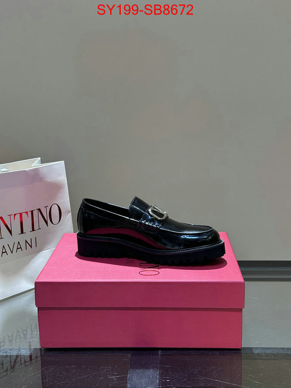 Men Shoes-Valentino buying replica ID: SB8672 $: 199USD