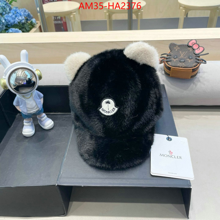 Cap(Hat)-Moncler wholesale imitation designer replicas ID: HA2376 $: 35USD