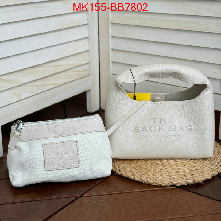 Marc Jacobs Bags(TOP)-Handbag- sale outlet online ID: BB7802 $: 155USD,