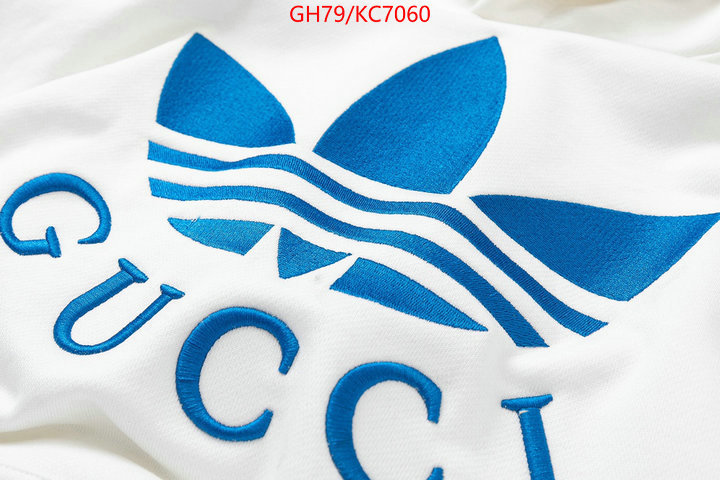 Clothing-Gucci perfect replica ID: KC7060 $: 79USD