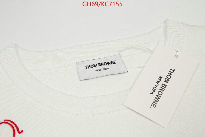 Clothing-Thom Browne exclusive cheap ID: KC7155 $: 69USD