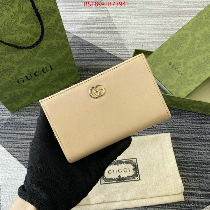 Gucci Bags(TOP)-Wallet- china sale ID: TB7394 $: 89USD,