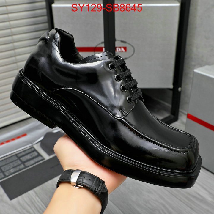 Men shoes-Prada high quality customize ID: SB8645 $: 129USD