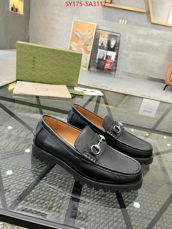 Men Shoes-Gucci best replica quality ID: SA3117 $: 175USD