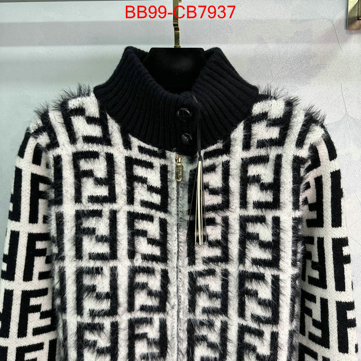 Clothing-Fendi from china 2024 ID: CB7937 $: 99USD