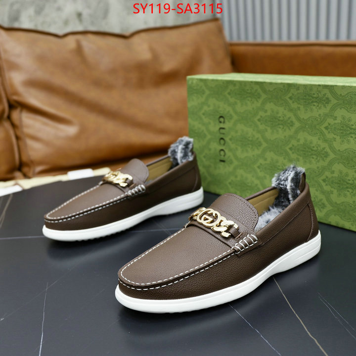 Men Shoes-Gucci 2024 replica wholesale cheap sales online ID: SA3115 $: 119USD