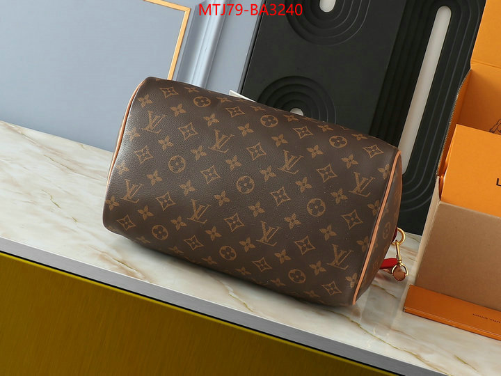 LV Bags(4A)-Speedy- 2024 replica ID: BA3240 $: 79USD,