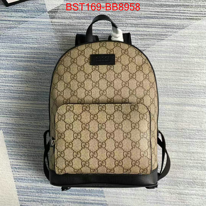 Gucci Bags(TOP)-Backpack- aaaaa quality replica ID: BB8958 $: 169USD,