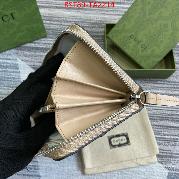 Gucci Bags(TOP)-Wallet- how to buy replica shop ID: TA2214 $: 89USD,