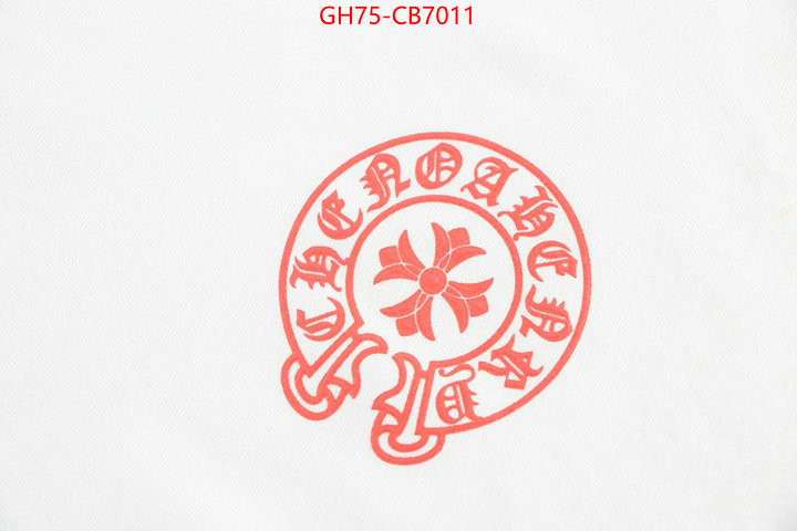 Clothing-Chrome Hearts highest product quality ID: CB7011 $: 75USD