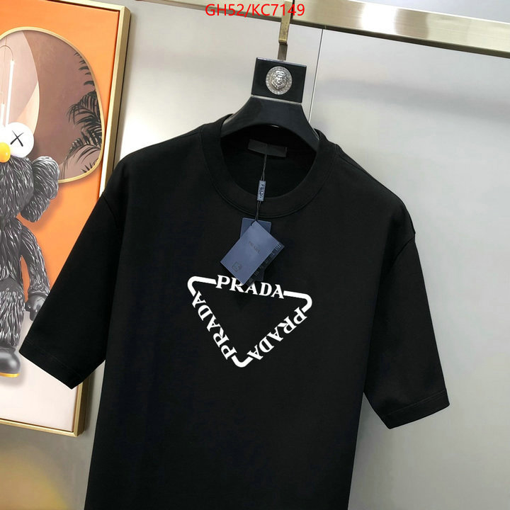 Clothing-Prada shop designer replica ID: KC7149 $: 52USD