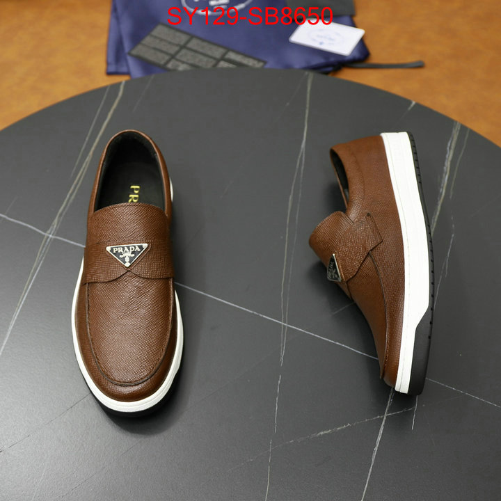 Men shoes-Prada 1:1 replica ID: SB8650 $: 129USD