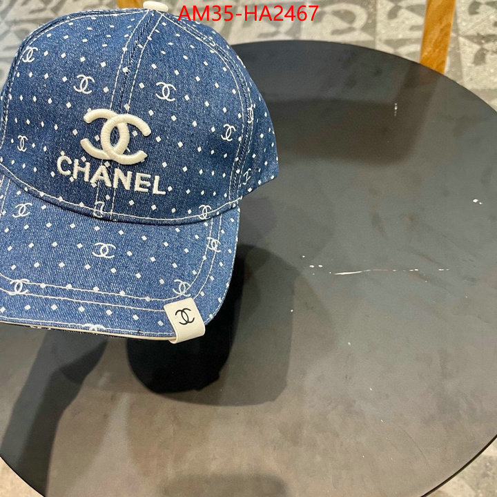 Cap (Hat)-Chanel designer 1:1 replica ID: HA2467 $: 35USD