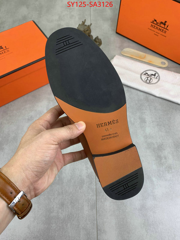 Men Shoes-Hermes supplier in china ID: SA3126 $: 125USD