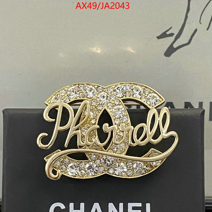 Jewelry-Chanel fake ID: JA2043 $: 49USD