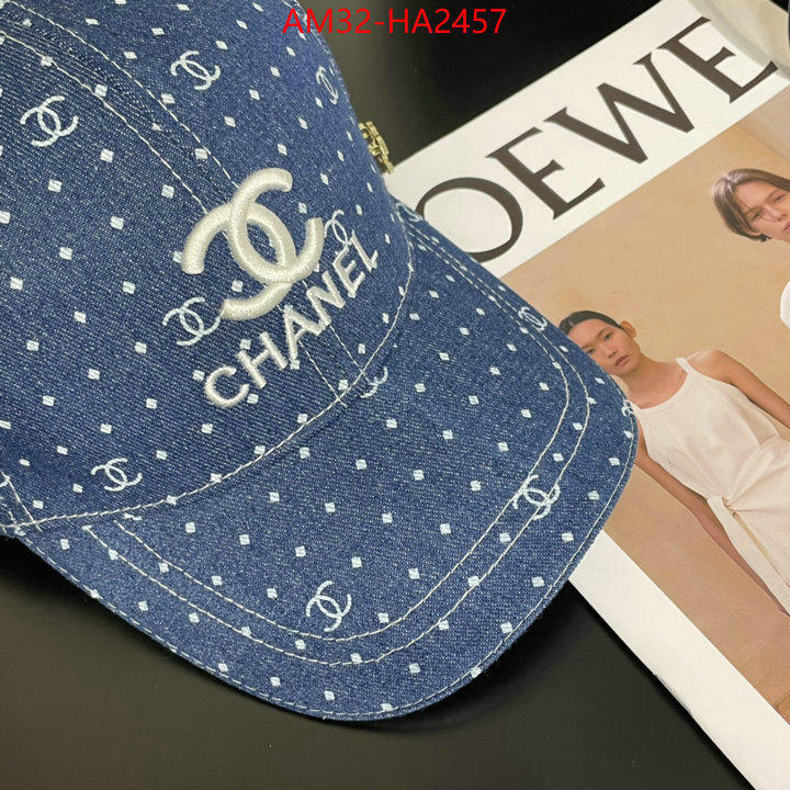 Cap (Hat)-Chanel designer fashion replica ID: HA2457 $: 32USD