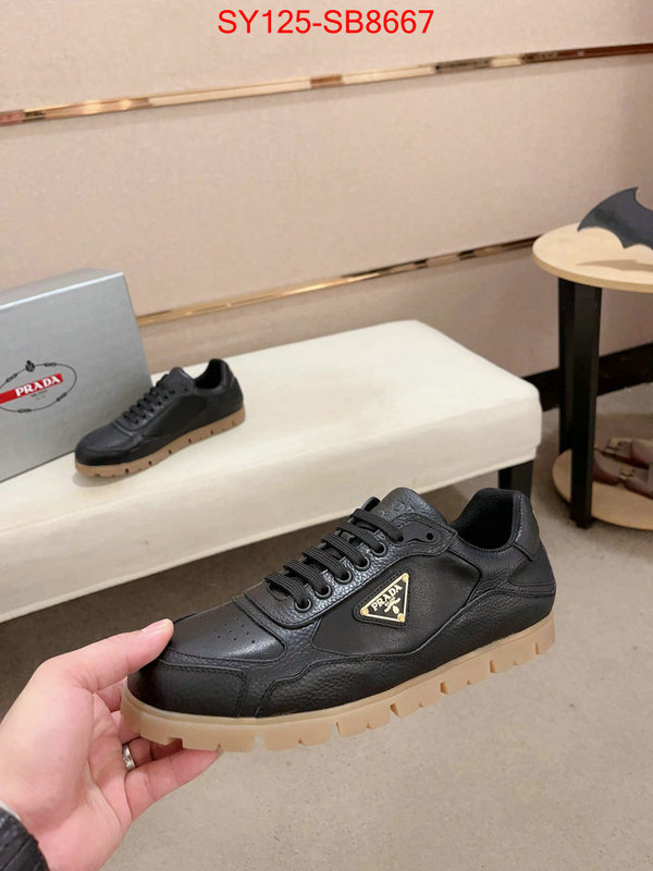 Men shoes-Prada where can i find ID: SB8667 $: 125USD