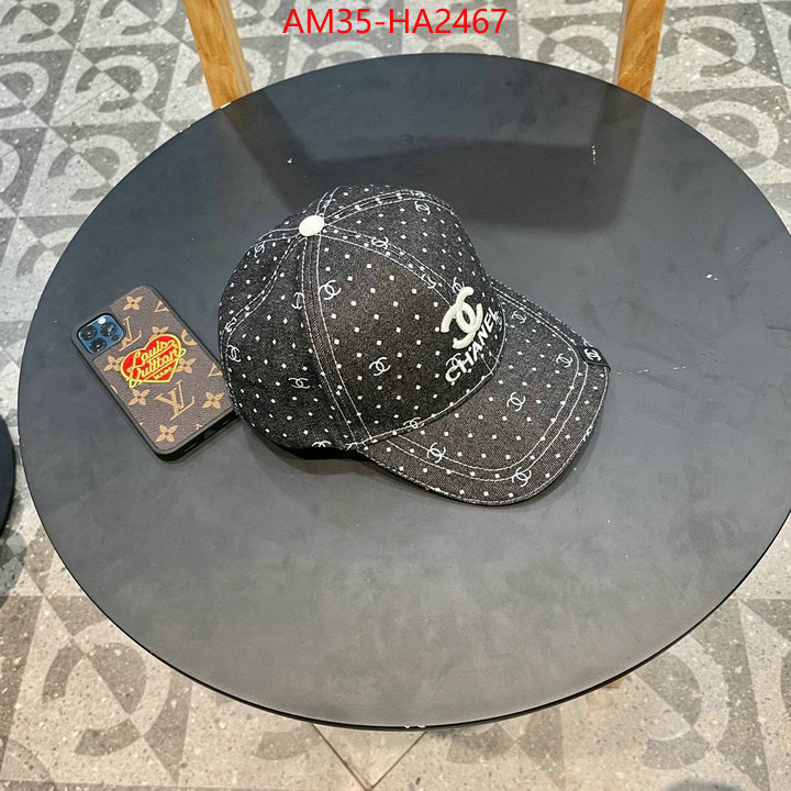 Cap (Hat)-Chanel designer 1:1 replica ID: HA2467 $: 35USD