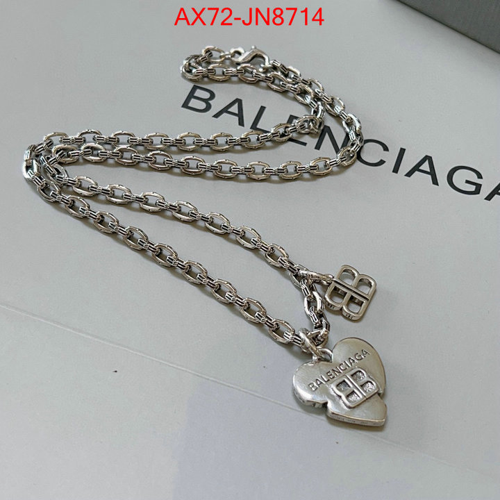 Jewelry-Balenciaga replica 2024 perfect luxury ID: JN8714 $: 72USD