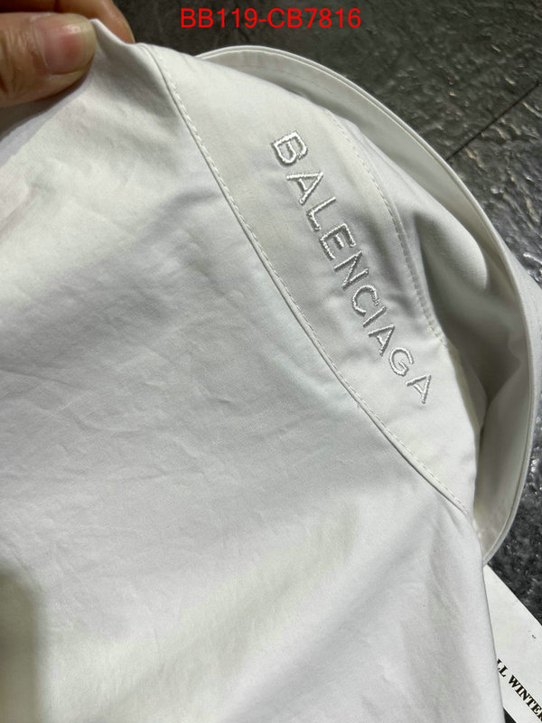 Clothing-Balenciaga top quality website ID: CB7816 $: 119USD