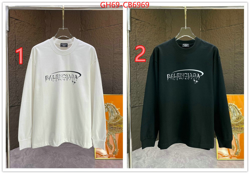 Clothing-Balenciaga replicas ID: CB6969 $: 69USD