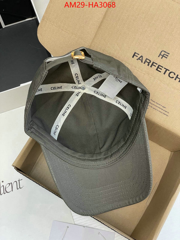 Cap(Hat)-Celine what is a 1:1 replica ID: HA3068 $: 29USD